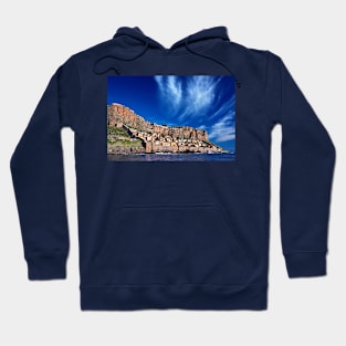 Monemvassia from the sea Hoodie